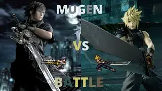 Noctis Lucis Caelum vs Cloud Strife  (Final Fantasy) | Mugen