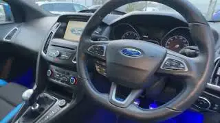 Nitrous Blue Ford Focus RS. Only 9300 miles with the same keeper from new. 2016/66 reg, 350bhp. 