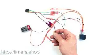 Multi-functional 12v Timer Relay Cook Book: Self Latching Circuit #3