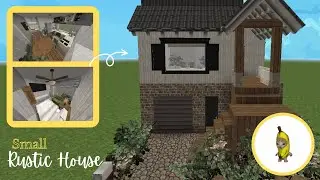 Small Rustic house SPEED-BUILD | Minecraft PE