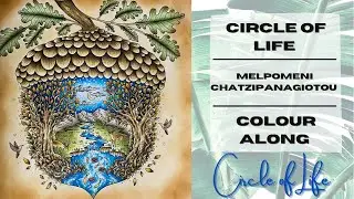 Colour Along | Circle of Life by  Melpomeni Chatzipanagiotou