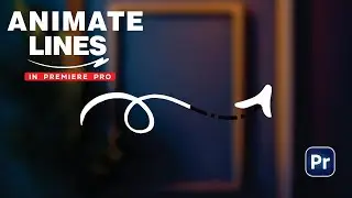 Can You ANIMATE a LINE in just 5 MINUTES? Premiere Pro Challenge