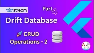 Flutter Drift CRUD Tutorial Part 2 | Update & Delete Records | amplifyabhi