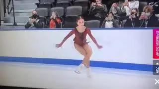 Alexandra Trusova - short program. USA International figure skating classic 2021