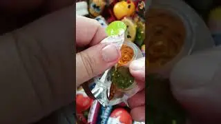 Lot's of candies splash, Candy ASMR, #shorts