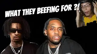 21 Savage & Fivio Beefin 👀 Had To React!!