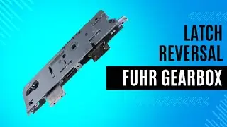 Как изменить направление движения редуктора многозапорного дверного замка FUHR