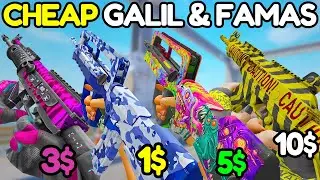 BEST Budget FAMAS & GALIL Skins in CS2 RIGHT NOW! (CHEAP SKINS 2025)