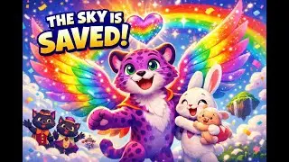❤️ Friendship Saved The Sky &ndash; The Rainbow Leopard & White Rabbit