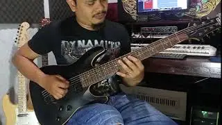 Schecter Demon 7, Duncan DesignHB, Behringer UMC404HD