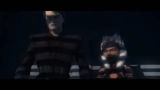 Star Wars Clone Wars Anakin and Ahsoka Find Rako Hardeen and Take Him to a Republic Prison HD