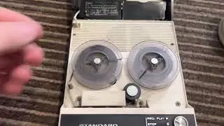 Standard &ldquo;Tiny Pal&rdquo; Mini Reel to Reel Tape Recorder