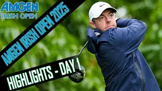 Rory McIlroy Highlights 1st Round | Irish Open 2025
