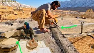 Hot bread in the cold of winter, Keyvan's effort to save Zahra and her children