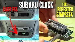Ремонт часов Subaru Forester и Impreza (легко и быстро своими руками)