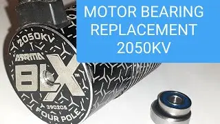 HOW TO CHANGE ARRMA MOTOR BEARINGS 6S BLX 2050KV, KRATON 14 plus only