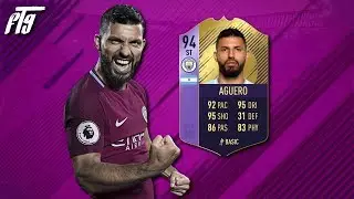 POTM 94 SERGIO AGUERO PLAYER REVIEW - POTM SERGIO AGUERO - FIFA 18 ULTIMATE TEAM