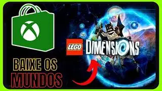 Como baixar os MUNDOS do LEGO DIMENSIONS no Xbox One e Xbox Series MICROSOFT STORE