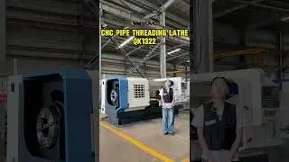 If you need a CNC pipe threading lathe, you can look at this #lathemachine #pipe