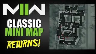 The CLASSIC Mini Map IS IN Modern Warfare 2 (COD MWII Classic Mini Map)