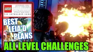 Best Leia&rsquo;d Plans - Level Challenges Gameplay - Lego Star Wars The Skywalker Saga