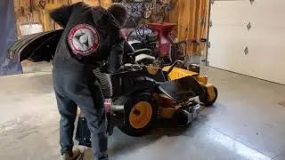 Cub Cadet ProZ 154 bagger install