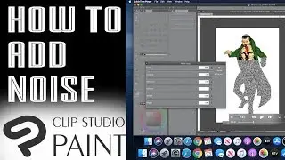 [Clip Studio] How to Add Noise