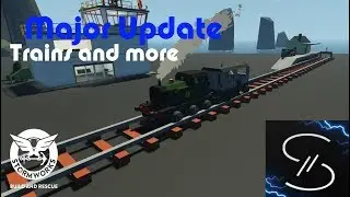( NEW UPDATE (trains for dayzzzzz) building a train | Stormworks live stream!