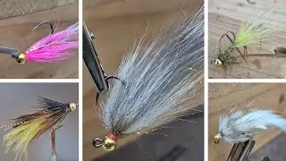 Five Flies Jigged/Trout Streamers