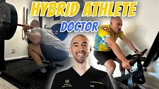 DOCTOR and HYBRID ATHLETE | Realistic Day in the Life