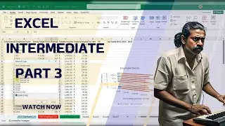 🔥 Excel for Intermediate Users Part 2 in Malayalam | Working with Multiple Worksheets Like a Pro!