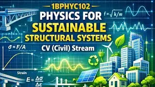  VTU 1BPHYC102 | Physics for Sustainable Structural Systems | CV Stream | Important Questions | 1