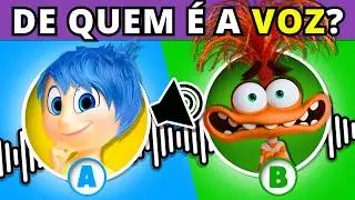 🌈😄 ADIVINHE OS PERSONAGEM DE DIVERTIDAMENTE 2 PELA VOZ 🔊 | Desafio das Vozes | #buuquiz #quiz