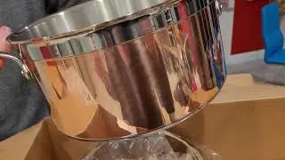 unboxing Hestan CopperBond cookware