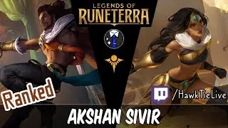 Akshan Sivir: A 39-card deck | Legends of Runeterra LoR