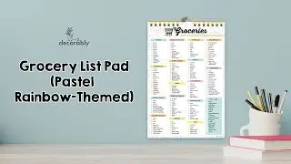 📝 Master Your Market Runs with the Ultimate Magnetic Grocery List Pad! 🛒