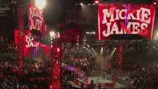 1/29/22 Royal Rumble (St. Louis, MO)- Women's RR #20 Impact Knockouts Champion Mickie James Entrance
