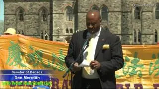 2016 Falun Dafa Day Celebration - Speech by MP Don Merrdith