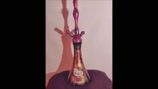 Hello Kitty Fan Shisha Pink Gold effects by Mainhattan-Trends