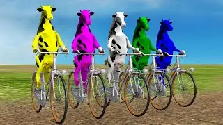 Funny cow dance 4 | cow song and cow videos 2021 | Kai tv