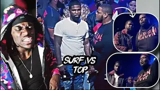 ONLY IF HE DIDN&rsquo;T CHOKE&hellip;.| TSU SURF VS T-TOP (FULL BATTLE REACTION)