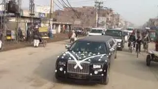 Rolls Royce Phantom Limousine Wedding Gujranwala Pakistan