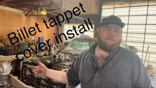 Cummins Billet Tappet Cover Install!!!!#diesel #cummins #supercharged