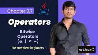 #9.7 Operators | Bitwise Operators (English) | For complete beginners
