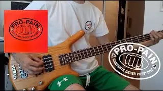 Pro-Pain 'Political Suicide' BASS Cover / Playthrough #propain #warwick #warwickcorvette