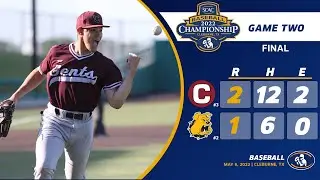 2022 SCAC Baseball Tournament - #3 Centenary 2, #2 Texas Lutheran 1 (Game Two)