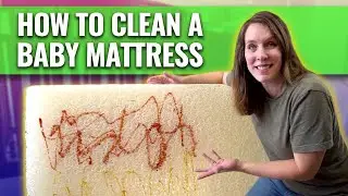 How to Clean a Baby Mattress + The Easiest Crib Mattress to Clean!