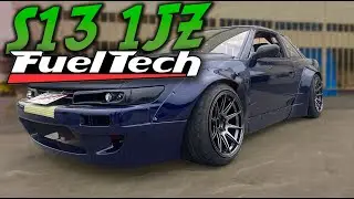 @FuelTechOficial no Jap&atilde;o! Nissan Silvia S13 com swap 1JZ GTE