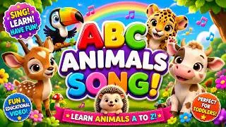ABC Animals Song | Learn Alphabet with Animals