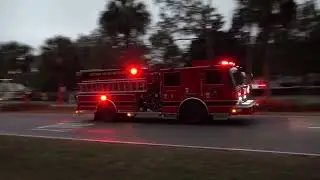 Engine 1 Goes To Chest Pains On Helmsman Way!!!!